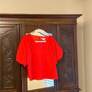 DKNY New Red Blouse